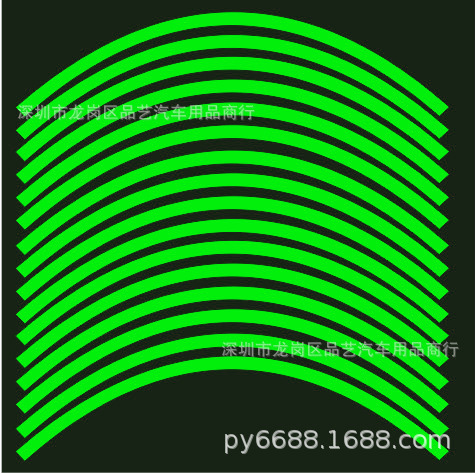 Наклейки на обод R12 - R18, Зелёный R18nakl-green , фото Наклейки на обод R12 - R18, Зелёный R18nakl-green , , ,