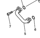Трубка Yamaha OEM 39P-13418-00-00 39P-13418-00-00 , фото Трубка Yamaha OEM 39P-13418-00-00 39P-13418-00-00 , , ,