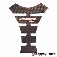 фото Наклейка на бак CRAZY IRON, CBR, текстура карбона  cipr1004