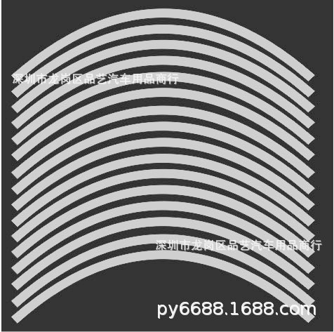 Наклейки на обод R12 - R18, Белый R18nakl-white , фото Наклейки на обод R12 - R18, Белый R18nakl-white , , ,