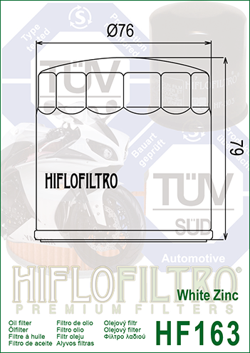 Масляный фильтр HIFLO HF163 HF163 , фото 2 фото Масляный фильтр HIFLO HF163 HF163 , , , фото 2
