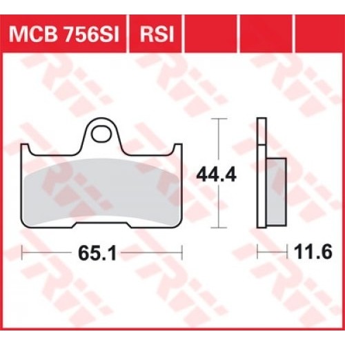 Колодки тормозные TRW MCB756SI (FDB2193 SG) FDB 2193 SG , фото Колодки тормозные TRW MCB756SI (FDB2193 SG) FDB 2193 SG , , ,