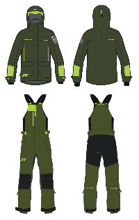 Утепленный костюм Finntrail OUTBACK KHAKI LIME XL 3753 , фото Утепленный костюм Finntrail OUTBACK KHAKI LIME XL 3753 , , ,