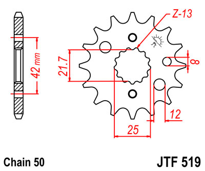 Звезда передняя JTF519-15 JTF519-15 , фото Звезда передняя JTF519-15 JTF519-15 , , ,
