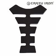 фото Наклейка на бак CRAZY IRON, черная  cipr1016