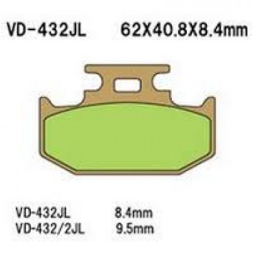 Колодки тормозные Vesrah VD-435JL (FDB2049) FDB 2049 OEM Kawasaki 43082 1090 <br>
OEM Kawasaki 43082 1118 <br>
OEM Kawasaki 43082 1131 <br>
OEM Kawasaki 43082 1137 <br>
OEM Kawasaki 43082 1151 <br>
OEM Suzuki 69100 32830 <br>
OEM Suzuki 69100 43820 <br>
OEM Suzuki 69100 43841 <br>
OEM Suzuki 69100 43851 <br>
OEM Suzuki 69100 43860 <br>
OEM Suzuki 69140 27C00 <br>
OEM Suzuki 69140 27C10 <br>
OEM Suzuki 69140 28C00 <br>
OEM Yamaha 1D4 F5742 00 <br>
OEM Yamaha 3SP W0046 00 <br>
OEM Yamaha 3XJ W0046 00 <br>
OEM Yamaha 3XP W0046 00 <br>
OEM Yamaha 4DA W0046 00 <br>
OEM Yamaha 4EW W0046 00 <br>
OEM Yamaha 4GY W0046 00 <br>, фото Колодки тормозные Vesrah VD-435JL (FDB2049) FDB 2049 BREMBO 07KA12 <br>
BREMBO 07KA1207 <br>
BREMBO 07KA12SD <br>
BREMBO 07KA12SX <br>
BREMBO 07KA12TT <br>
CARBONE L. 2299 <br>
DUNLOPAD DP 315 <br>
EBC FA152 <br>
EBC FA 152 <br>
GALFER FD114 <br>
GALFER FD 114 <br>
GOODRIDGE G52CS <br>
LUCAS MCB 625 <br>
LUCAS/TRW MCB625 <br>
NEWFREN FD0144 <br>
NEWFREN .FD.0144 <br>
NISSIN 2P-227 <br>
PREMIER P52 <br>
SBS 632 <br>
SBS 648 <br>
SEMC KS 08 <br>
VESRAH VD 432 <br>
VESRAH VD-432 <br>
VESRAH VD 432/2 <br>
VESRAH VD 432 /432/2 <br>, , OEM Kawasaki 43082 1090 <br>
OEM Kawasaki 43082 1118 <br>
OEM Kawasaki 43082 1131 <br>
OEM Kawasaki 43082 1137 <br>
OEM Kawasaki 43082 1151 <br>
OEM Suzuki 69100 32830 <br>
OEM Suzuki 69100 43820 <br>
OEM Suzuki 69100 43841 <br>
OEM Suzuki 69100 43851 <br>
OEM Suzuki 69100 43860 <br>
OEM Suzuki 69140 27C00 <br>
OEM Suzuki 69140 27C10 <br>
OEM Suzuki 69140 28C00 <br>
OEM Yamaha 1D4 F5742 00 <br>
OEM Yamaha 3SP W0046 00 <br>
OEM Yamaha 3XJ W0046 00 <br>
OEM Yamaha 3XP W0046 00 <br>
OEM Yamaha 4DA W0046 00 <br>
OEM Yamaha 4EW W0046 00 <br>
OEM Yamaha 4GY W0046 00 <br>,