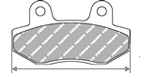 Колодки тормозные CL 2391S4 (FDB781) FDB 781 2391S4 , фото 2 фото Колодки тормозные CL 2391S4 (FDB781) FDB 781 2391S4 , , , фото 2