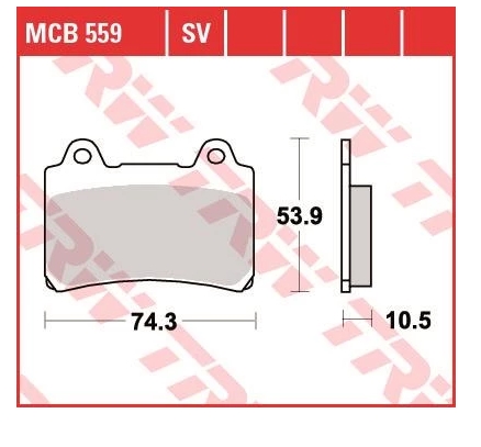 Колодки тормозные TRW MCB559 (FDB449 ) FDB 449 (MCB559) , фото Колодки тормозные TRW MCB559 (FDB449 ) FDB 449 (MCB559) , , ,