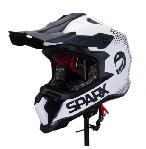 Шлем эндуро SPARX Raptor (JH-601) (бело-черный, XL) JH-601 , фото Шлем эндуро SPARX Raptor (JH-601) (бело-черный, XL) JH-601 , , ,