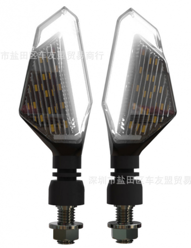 фото Поворотники универсальные LED c ходовым огнем(белые)  ,  , , 