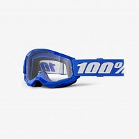 фото Очки подростковые 100% Strata 2 Junior Blue / Clear  50031-00008