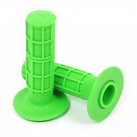 фото Грипсы для мотоцикла cross 22мм пара зеленый  grip6