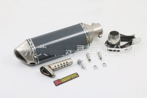 фото Глушитель Akrapovic (replica) 370мм akr370mm-cbn ,  , ,  фото 2