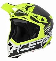 фото Мотошлем Acerbis STEEL CARBON 22-06 Black/Fluo, M  0025047.457.064