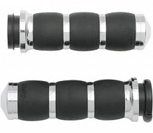 фото Грипсы Avon Grips - Velvet Air Fly хром, на все модели Harley-Davidson c электронной ручкой газа  AIR-93-FLY