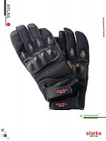 фото Мотоперчатки STARKS Altas (кожа/сетка) черный (M)  LC0132-M