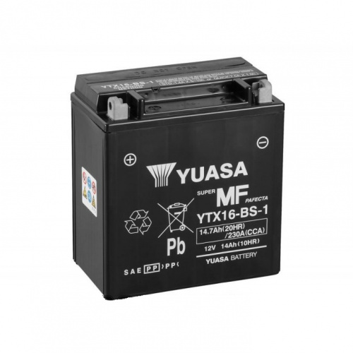 фото Аккумулятор YUASA YTX16-BS-1 (150х87х161) YTX16-BS-1 ,  , , 