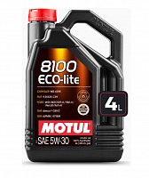 фото Масло Motul 8100 5w30 ECO-Lite SAE 4L  108213