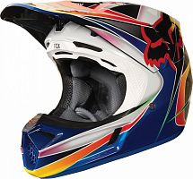 фото Мотошлем Fox V3 KUSTM HELMET MULTI M  19518-922-M
