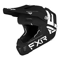 фото Шлем FXR Clutch CX Black/White, M  210617-1001-10