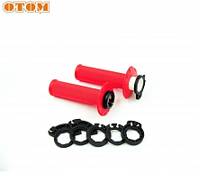 фото Грипсы OTOM Lock-on (красные)  otom-grip-red