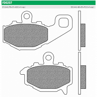 фото Тормозные колодки EBC FA271R (FDB2175)  FDB 2175 FA271R