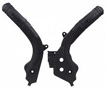 фото Защита рамы пластиковая R-Tech KTM EXC/EXC-F 17-19, Husqvarna TE/FE 17-20 (R-PRTKTMNR001) черная  R-PRTKTMNR001