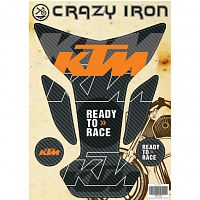 фото Наклейка на бак CRAZY IRON, KTM READY FOR RACE  cipr1006