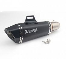 фото Глушитель Akrapovic (replica) 345мм Черный  akr345b