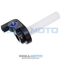 фото Ручка газа короткоходная питбайк IGP Синяя  IGP-027-5