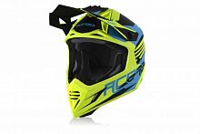 фото Шлем Acerbis X-TRACK Light Blue/Fluo Yellow, L  0023901.462.066