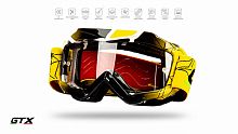 фото Очки детские Мотокросс GTX 5018 желтые  11450
