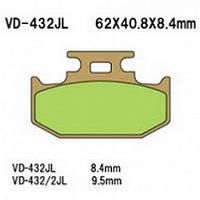 фото Колодки тормозные Vesrah VD-432JL (FDB659)  FDB 659