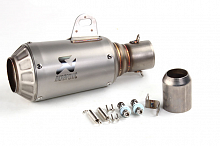 фото Глушитель Akrapovic (replica) 265мм Silver  akr265s
