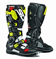 фото Мотоботы Sidi Crossfire 3 White/Black/Yellow Fluo 44  mfire3-44