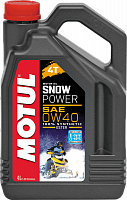 фото Масло Motul SNOWPOWER 4T 0W40 100% SYNT. ESTER 4л  105892