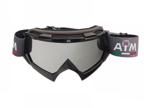 фото Очки кроссовые AiM (PRO) 157-100 Black Glossy 157-100 ,  , , 