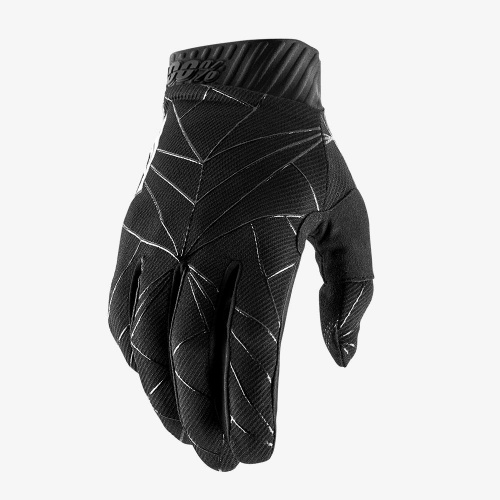 фото Мотоперчатки 100% Ridefit Glove Black/White L (10001-059-12) 10001-059-12 ,  , , 