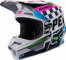 фото Мотошлем Fox V1 Czar Helmet Light Grey L 59-60cm   21778-097-L
