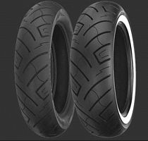 фото Мотопокрышка SHINKO 777 160/70 R17 79H Rear белая полоса  УТ-00125318