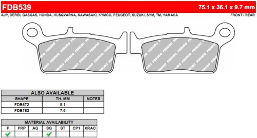 Колодки тормозные Ferodo FDB539 P FDB 539 P OEM Honda 06435 KCZ 000
OEM Honda 06435 KCZ 010 <br>
OEM Honda 43105 KZ1 405 <br>
OEM Honda 43105 KZ1 415 <br>
OEM Kawasaki 43082 0090 <br>
OEM Kawasaki 43082 1173 <br>
OEM Kawasaki 43082 1228 <br>
OEM Kawasaki 43082 1267 <br>
OEM Kawasaki 43082 1292 <br>
OEM Suzuki 69100 36820 <br>
OEM Suzuki 69100 36840 <br>
OEM Suzuki 69100 36850 <br>
OEM Suzuki 69100 36860 <br>
OEM Suzuki 69100 37830 <br>
OEM Suzuki 69100 37840 <br>
OEM Yamaha 5DH W0046 00 <br>
OEM Yamaha 5ET W0046 00 <br>
OEM Yamaha 5GR W0046 00 <br>
OEM Yamaha 5MV W0046 00, фото Колодки тормозные Ferodo FDB539 P FDB 539 P BREMBO 07HO26 <br>
BREMBO 07HO2608 <br>
BREMBO 07HO26SD <br>
BREMBO 07HO26SX <br>
BREMBO 07HO26TT <br>
CL BRAKES 2314 <br>
EBC FA131 <br>
FERODO FDB539 <br>
FERODO FDB539P <br>
FERODO FDB539SG <br>
GALFER FD093 <br>
GALFER FD 093 <br>
GALFER FD 144 <br>
LUCAS/TRW MCB575 <br>
NEWFREN FD0114 <br>
NEWFREN .FD.0114 <br>
SBS 604 <br>
VESRAH VD 144, , OEM Honda 06435 KCZ 000
OEM Honda 06435 KCZ 010 <br>
OEM Honda 43105 KZ1 405 <br>
OEM Honda 43105 KZ1 415 <br>
OEM Kawasaki 43082 0090 <br>
OEM Kawasaki 43082 1173 <br>
OEM Kawasaki 43082 1228 <br>
OEM Kawasaki 43082 1267 <br>
OEM Kawasaki 43082 1292 <br>
OEM Suzuki 69100 36820 <br>
OEM Suzuki 69100 36840 <br>
OEM Suzuki 69100 36850 <br>
OEM Suzuki 69100 36860 <br>
OEM Suzuki 69100 37830 <br>
OEM Suzuki 69100 37840 <br>
OEM Yamaha 5DH W0046 00 <br>
OEM Yamaha 5ET W0046 00 <br>
OEM Yamaha 5GR W0046 00 <br>
OEM Yamaha 5MV W0046 00,