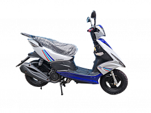 фото Скутер Vento Corsa 150cc (replika Yamaha Jog), цвет Белый/Синий  Corsa-Blue
