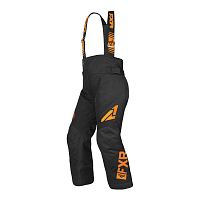 фото Детский полукомбинезон FXR Clutch с утеплителем Black/Orange, 12  190501-1030-12
