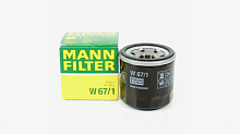 фото Масляный фильтр MANN W67/1 (HF204)  HF 204