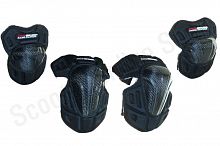 фото Наколенники + налокотники Pro-Biker HXP-18C (комплект) Black, N   HXP-18C