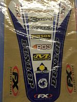 фото Наклейка на заднее крыло Factory Effex Yamaha YZ250/450 06-08  09-32222