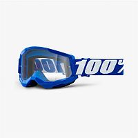 фото Очки 100% Strata 2 Goggle Blue / Clear Lens  50421-101-02