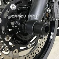 фото Слайдеры в ось переднего колеса CRAZY IRON  KAWASAKI Ninja 650; Z650 `17-`20  4125416
