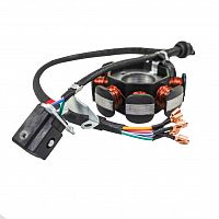 фото Статор генератора ZS172FMM-3A, ZS174MN (8 катушек) 5 контактов DC CDI  000000018035