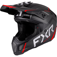 фото Шлем FXR Clutch Evo Black/Red, M  260620-1020-10